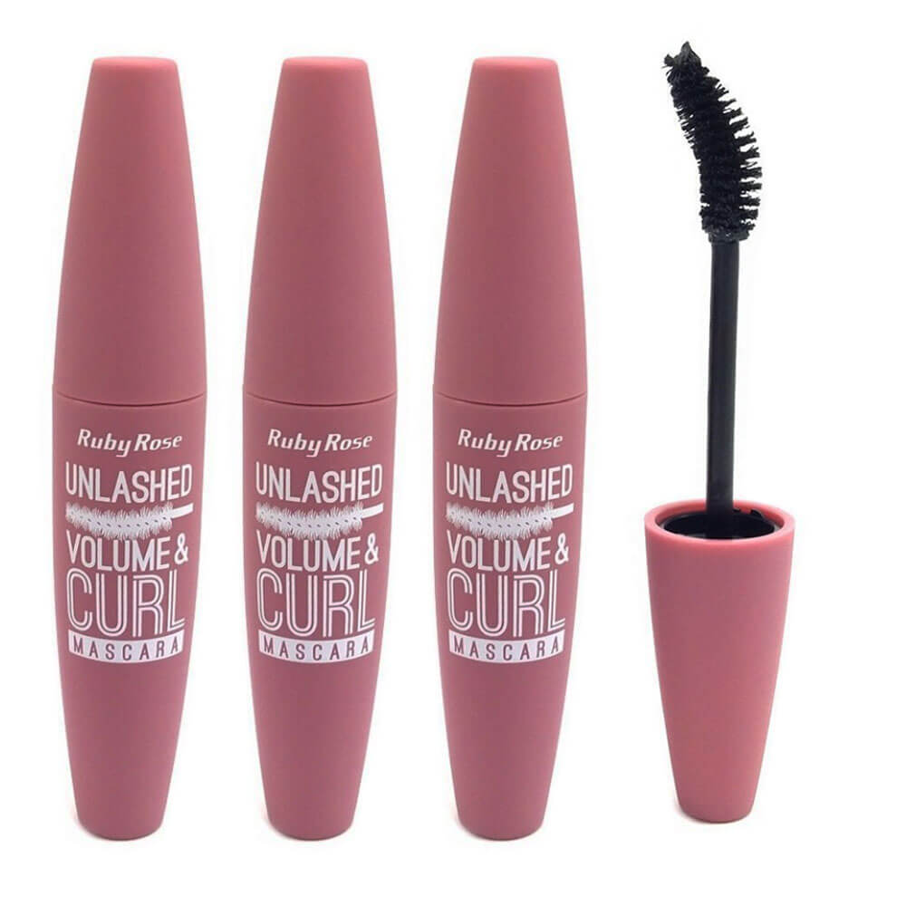 Rimel-Mascara-para-Cilios-Unlashed-Volume-e-Curl-Ruby-Rose-HB-8308-L1-kit-4-unidades
