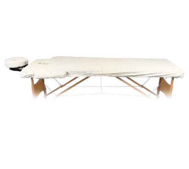 massage-bed-cover-white