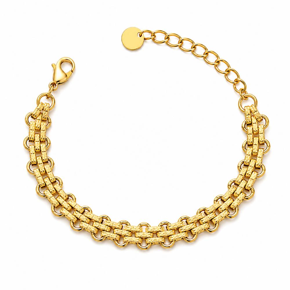 gold-double-woven-chain-bracelet-main