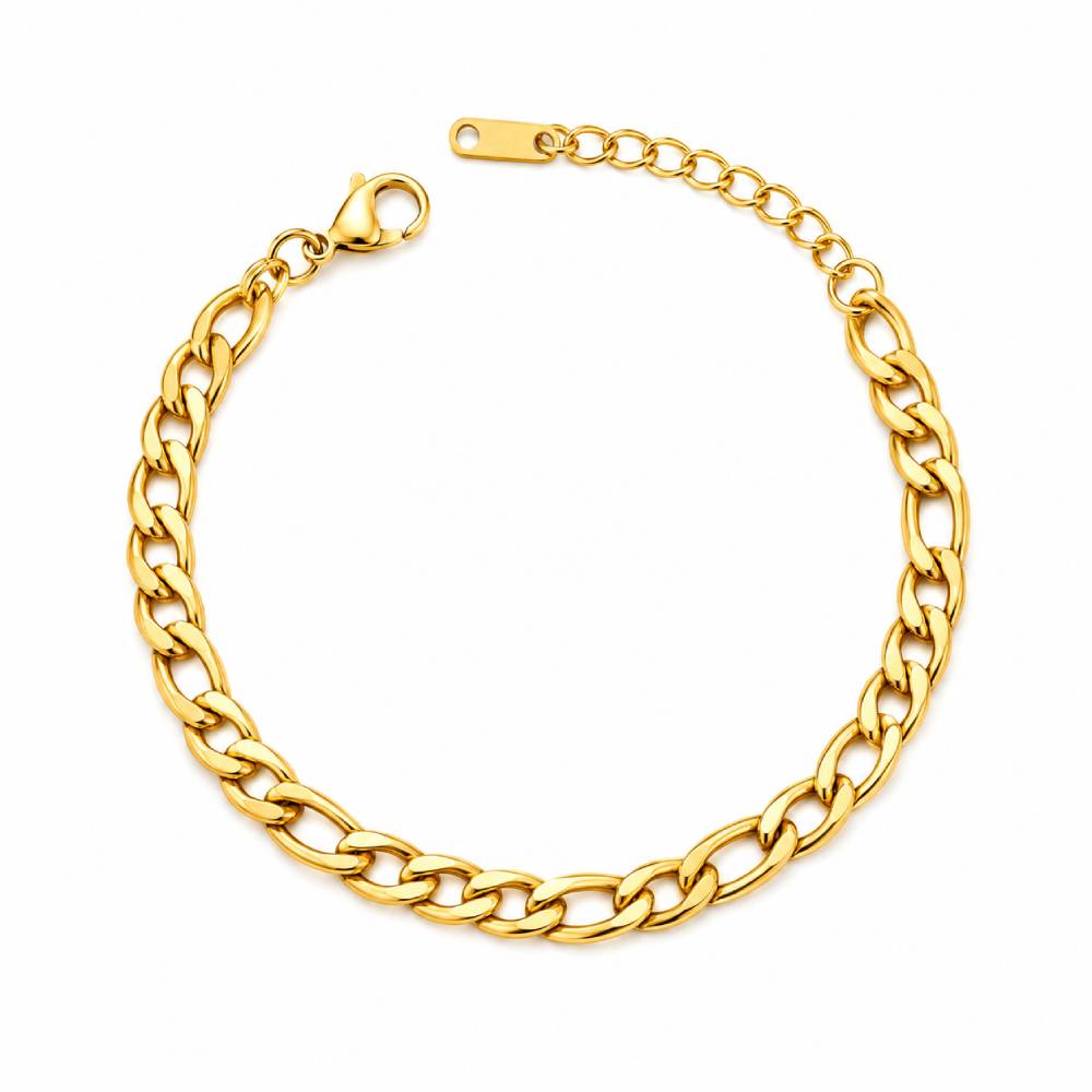 gold-figaro-chain-bracelet-main