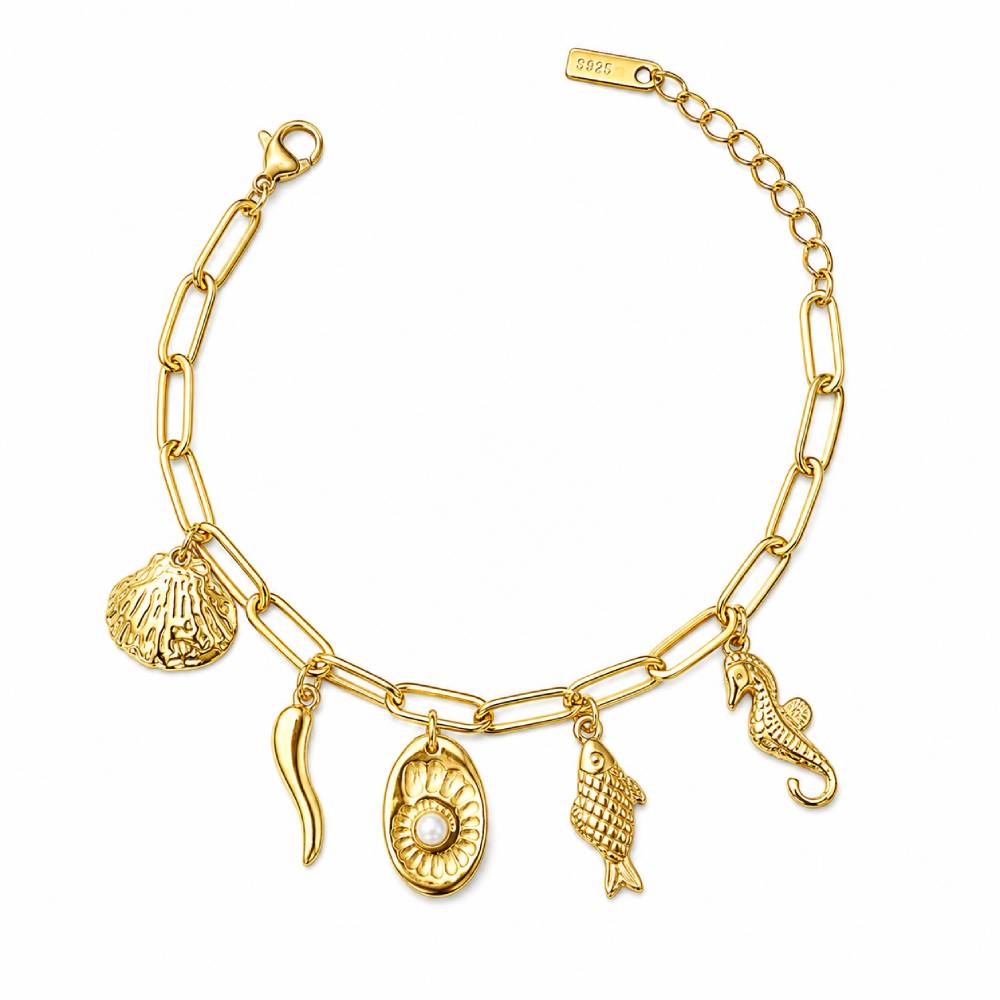 gold-sea-charm-bracelet-main